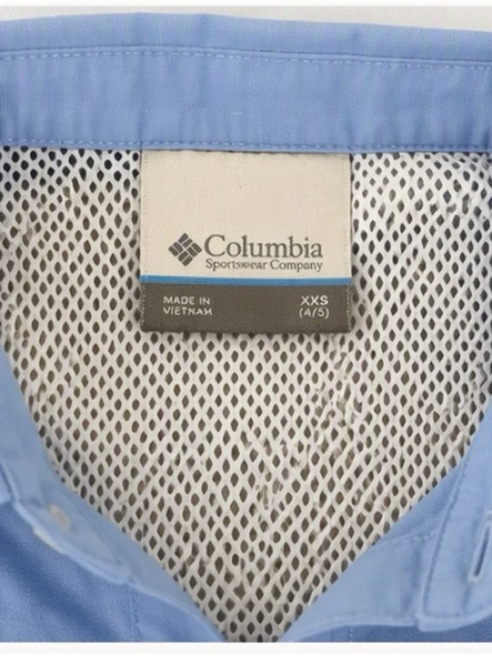 Columbia Boys' Sky Blue Long-Sleeve Button-Down Shirt